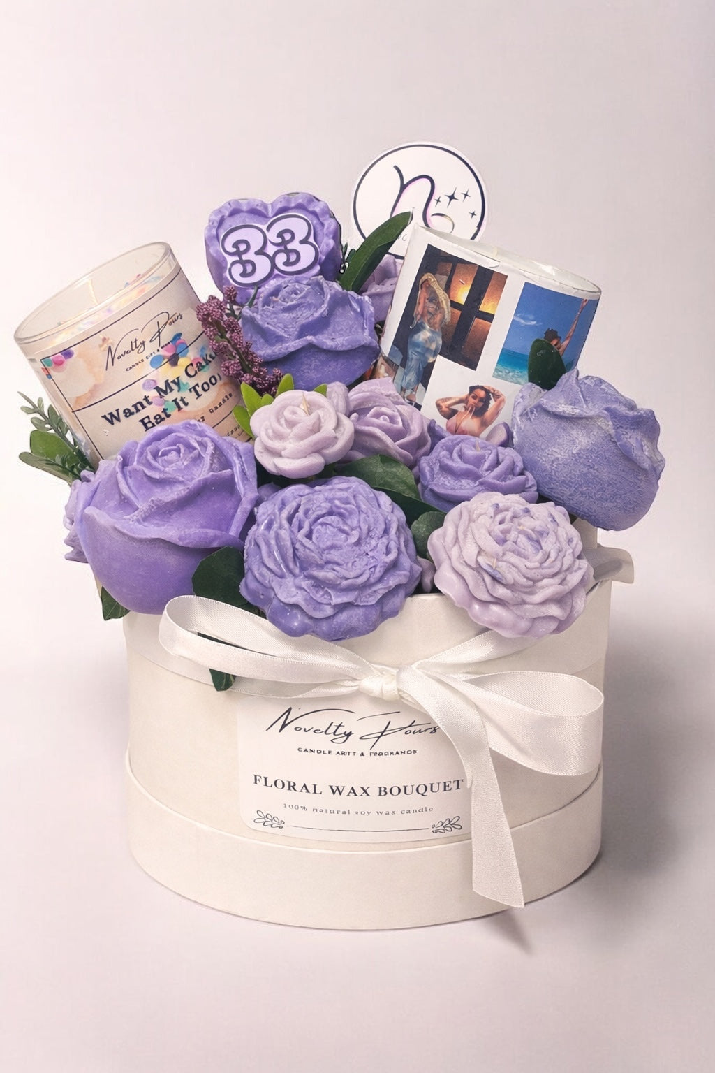 Floral Wax Bouquet